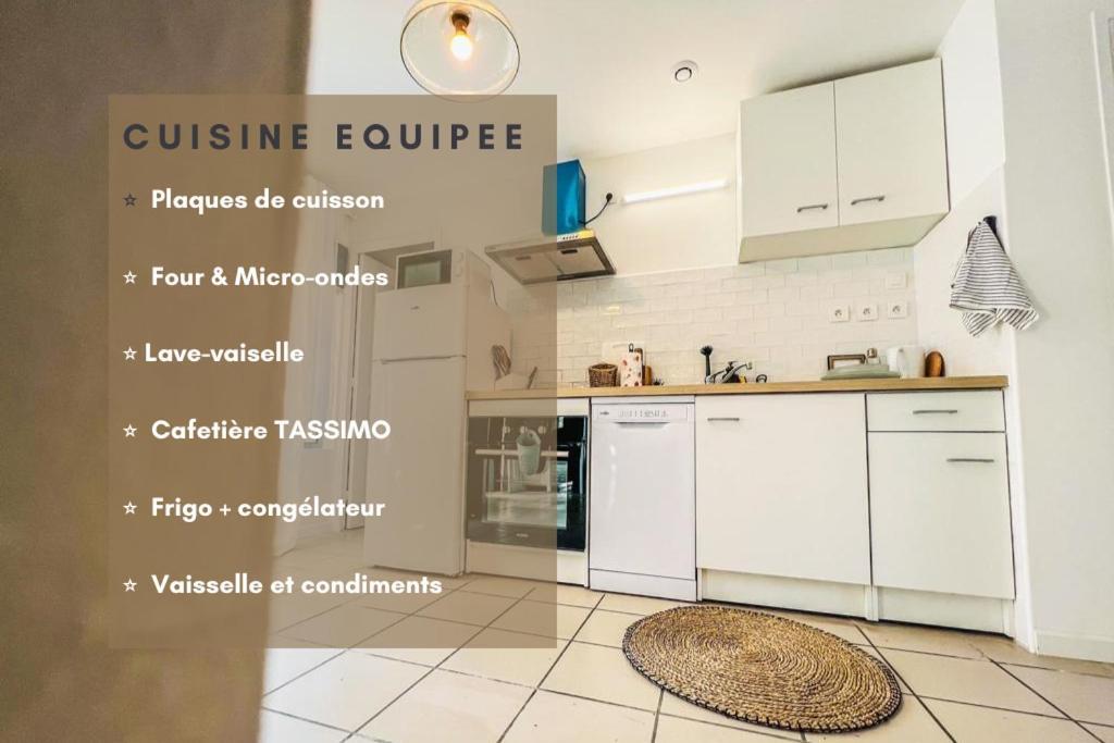 Le Gite 1 - Appartement T2 De 53M2, Ideal Pro Ou Couples, Coeur De Ville Et Proche Golfech Malause Esterno foto